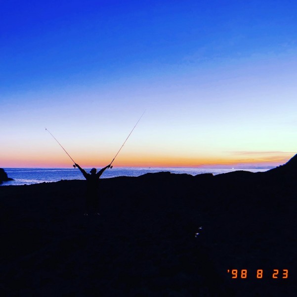 北海道産釣りカップル